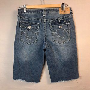True Religion cut off jeans shorts